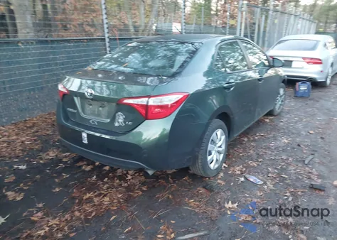 2015 Toyota Corolla Le z USA, uszkodzony, nr VIN 2T1BURHE3FC398045